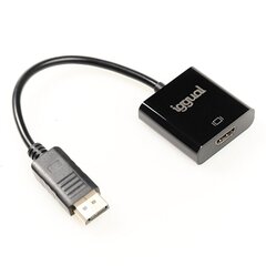 Iggual IGG318041, DP/HDMI, 0.25 m цена и информация | Адаптеры и USB разветвители | 220.lv