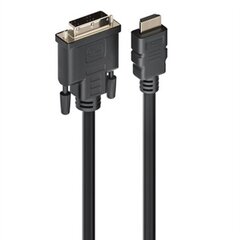 Кабель HDMI—DVI Ewent EC1350 Чёрный цена и информация | Кабели и провода | 220.lv