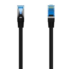 Hama Network Cable, CAT-6a, 10 Gbit/s, S/FTP shielded, 3 m, black - Ethernet cable цена и информация | Кабели и провода | 220.lv