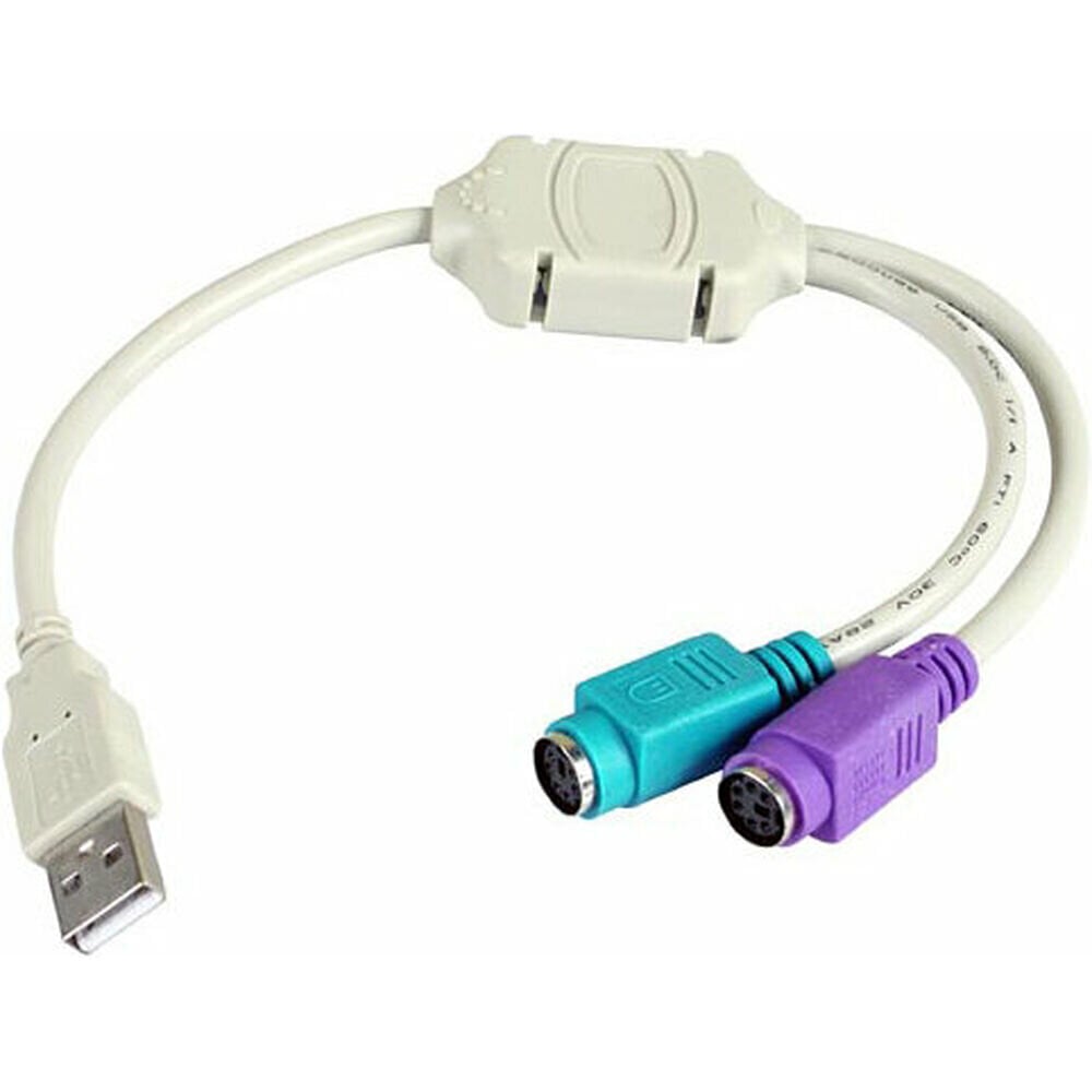 3GO, USB-A/Mini-Din PS/2 cena un informācija | Kabeļi un vadi | 220.lv