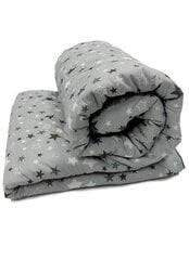 Стеганое шерстяное одеяло All Seasons Grey, 140x200 см цена и информация | Одеяла | 220.lv