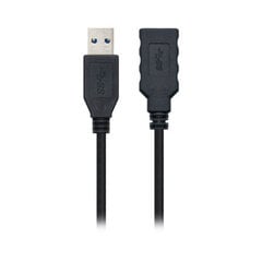 USB Kabelis NANOCABLE 10.01.090 Melns cena un informācija | Kabeļi un vadi | 220.lv