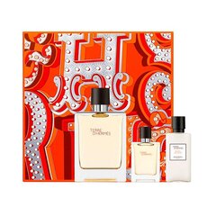 Komplekts Hermes Terre d'Hermes vīriešiem: tualetes ūdens EDT, 100 + mini tualetes ūdens EDT, 12,5 ml + losjons pēc skūšanās, 40 ml цена и информация | Мужские духи | 220.lv