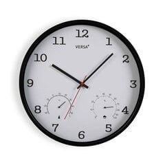 Настенное часы Versa, белый пластик (4.3 x 35.5 x 35.5 см) цена и информация | Часы | 220.lv