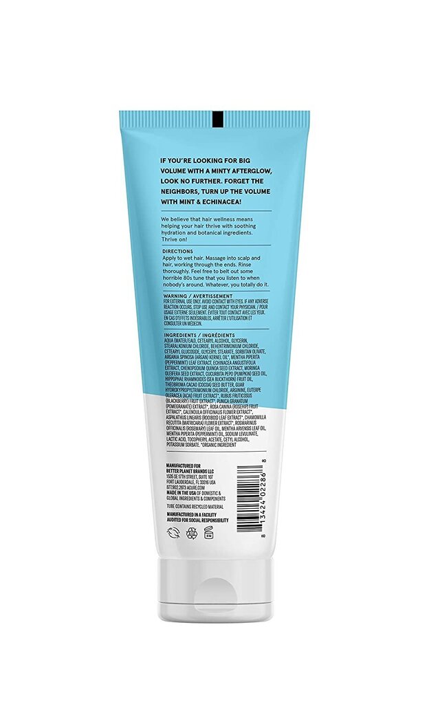 Matu kondicionieris apjomam, ACURE Volume Conditioner, 236 ml cena un informācija | Matu kondicionieri, balzāmi | 220.lv