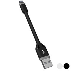 Кабель USB—Lightning KSIX 10 cm цена и информация | Кабели и провода | 220.lv