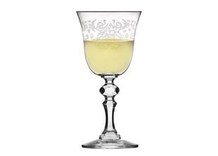 Krista Deco baltā vīna glāze, 150 ml цена и информация | Стаканы, фужеры, кувшины | 220.lv