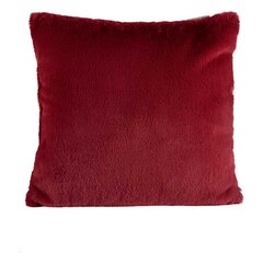 Чехол для подушки, тёмно-бордовый (40 x 2 x 40 см) цена и информация | Декоративные подушки и наволочки | 220.lv