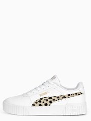 PUMA Carina 2.0 Animal Jr White-Granola 234237833 цена и информация | Детская спортивная обувь | 220.lv