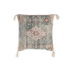 Подушка DKD Home Decor Fez Синий 45 x 10 x 45 cm бахрома цена и информация | Декоративные подушки и наволочки | 220.lv