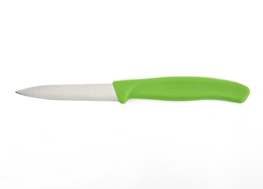 Victorinox dārzeņu nazis, zaļš, 8 cm цена и информация | Naži un to piederumi | 220.lv
