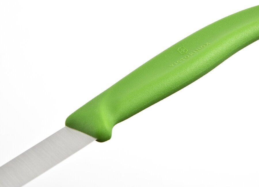 Victorinox dārzeņu nazis, zaļš, 8 cm цена и информация | Naži un to piederumi | 220.lv