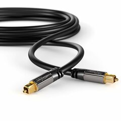 Оптический кабель Toslink KabelDirekt 309 125 cm (Пересмотрено A+) цена и информация | Кабели и провода | 220.lv