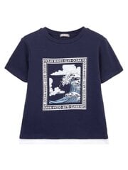 T-krekls Gulliver, Zils 521000687 цена и информация | Рубашки для мальчиков | 220.lv