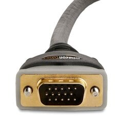 VGA-кабель Amazon Basics HL-005040 (1,8 m) (Пересмотрено A) цена и информация | Кабели и провода | 220.lv