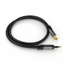 Оптический кабель Toslink KabelDirekt 10 m (Пересмотрено A+) цена и информация | Кабели и провода | 220.lv