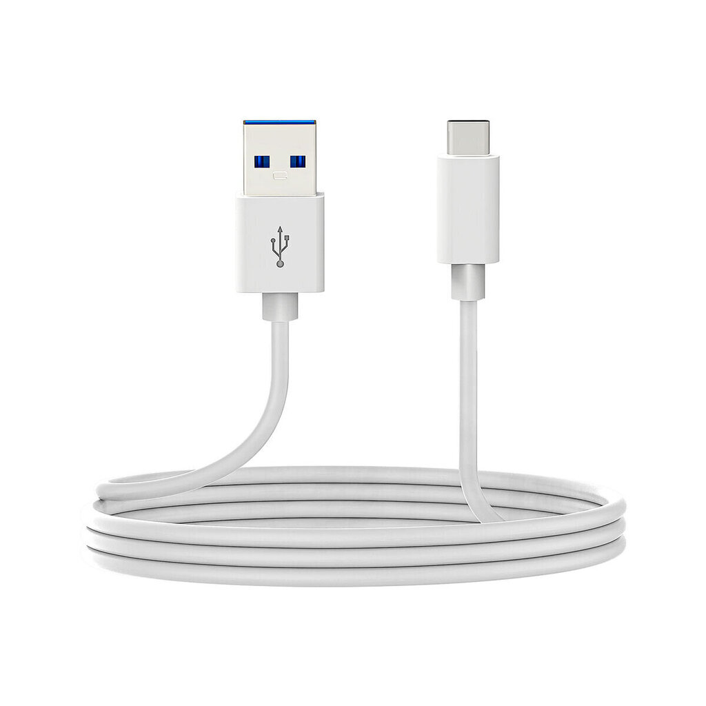 DCU, USB-A/USB-C, 2 m cena un informācija | Kabeļi un vadi | 220.lv