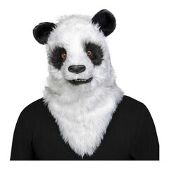 Маска My Other Me Один размер Панда взрослых Шарнирная челюсть цена и информация | Карнавальные костюмы, парики и маски | 220.lv