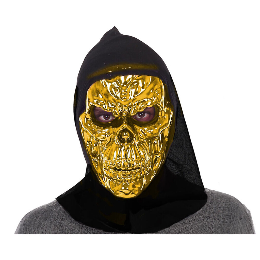 Maska Golden Skull Halloween cena un informācija | Karnevāla kostīmi, maskas un parūkas | 220.lv