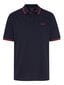 Vīriešu polo krekls BUGATTI Contrast Stripes, Zils 562057336 цена и информация | Vīriešu T-krekli | 220.lv