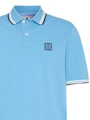 Vīriešu polo krekls BUGATTI Contrast Stripes, Zils 562057313 cena un informācija | Vīriešu T-krekli | 220.lv