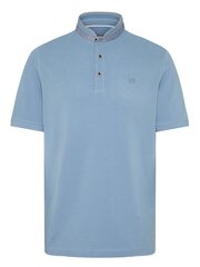 BUGATTI Grandad Collar Cont Blue-Grey 562057299 цена и информация | Мужские футболки | 220.lv