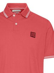 Vīriešu polo krekls BUGATTI Sporty Contrast Stripes Modern Fit Coral 562057287 cena un informācija | Vīriešu T-krekli | 220.lv