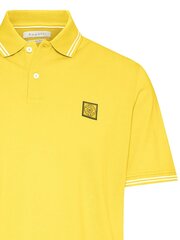 BUGATTI Sporty Contrast Stripes Modern Fit Yellow 562057281 цена и информация | Мужские футболки | 220.lv