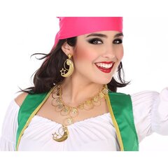 Sievietes kaklarota un saskaņošanas auskari noteikt Apģērbu Piederumi Arābija cena un informācija | Karnevāla kostīmi, maskas un parūkas | 220.lv