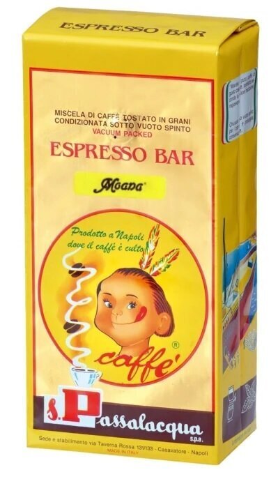 Kafijas pupiņas Passalacqua Moana 1kg цена и информация | Kafija, kakao | 220.lv