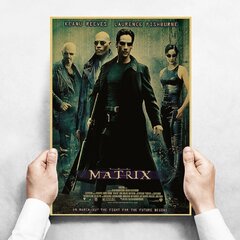 Плакат на крафт-картоне из фильма "MATRIX" цена и информация | Картины | 220.lv