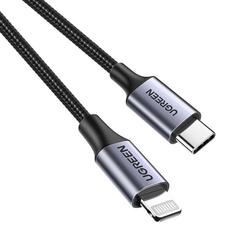 Cable Lightning to USB-C UGREEN PD 3A US304, 1.5m cena un informācija | Kabeļi un vadi | 220.lv