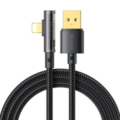 Mcdodo CA-3510 USB to lightning prism 90 degree cable, 1.2m (black) cena un informācija | Kabeļi un vadi | 220.lv