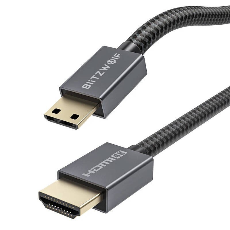 Blitzwolf BW-HDC4, HDMI, 1.2 m цена и информация | Kabeļi un vadi | 220.lv