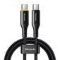 Mcdodo CA-3460 USB-C to USB-C cable, PD 100W, 1.2m (black) цена и информация | Kabeļi un vadi | 220.lv