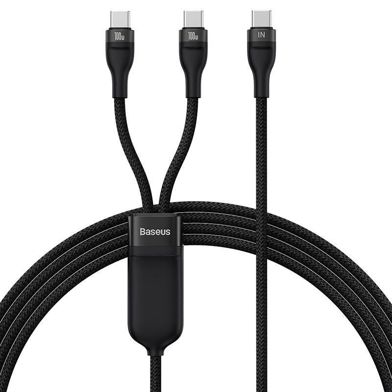 Baseus Flash Series, USB-C, 1.5 m cena un informācija | Kabeļi un vadi | 220.lv