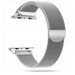 Tech-Protect Milaneseband для Apple Watch 4/5/6/7/8/SE/ULTRA (42/44/45/49 мм), серебристый цена и информация | Аксессуары для смарт-часов и браслетов | 220.lv