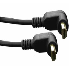 HDMI Kabelis EDM 3 m Melns cena un informācija | Kabeļi un vadi | 220.lv