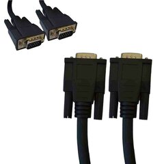 SVGA-кабель EDM Чёрный 1,8 m цена и информация | Кабели и провода | 220.lv