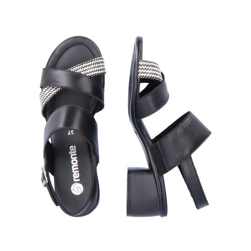 Sieviešu sandales uz vidēja papēža Remonte цена и информация | Sieviešu sandales | 220.lv