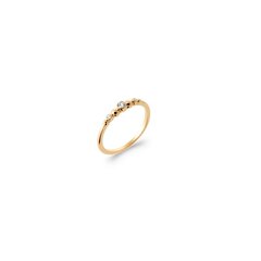 Кольцо с золотым покрытием 750°,  ⌀ 16.5, произведено во Франции цена и информация | Кольца | 220.lv