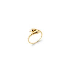 Кольцо с золотым покрытием 750°,  ⌀ 17, произведено во Франции цена и информация | Кольца | 220.lv
