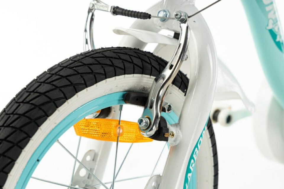 12" velosipēds Mimi Karbon, krāsa: balta/zila (9595) cena un informācija | Velosipēdi | 220.lv
