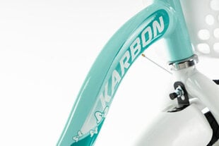 14" velosipēds Mimi Karbon2023, krāsa: balta/zila (9597) цена и информация | Велосипеды | 220.lv