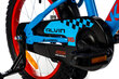 16" velosipēds Alvin Karbon2023, krāsa: sarkana/zila (9607) cena un informācija | Velosipēdi | 220.lv