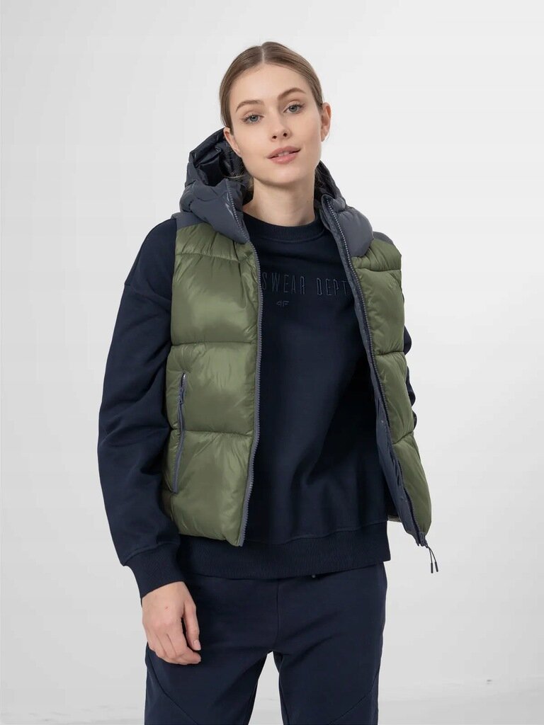 Tops ar lencītēm, veste 4F H4Z22 KUDP004 32S cena un informācija | Sieviešu vestes | 220.lv