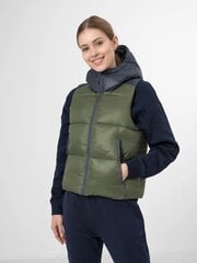 Tops ar lencītēm, veste 4F H4Z22 KUDP004 32S цена и информация | Женские жилеты | 220.lv