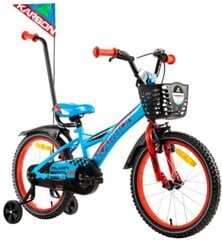 18" Велосипед Alvin Karbon, цвет: красный/синий цена и информация | Велосипеды | 220.lv
