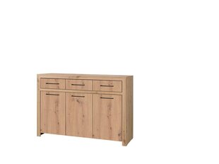 Комод ADRK Furniture Janez 3, коричневый цена и информация | Комоды | 220.lv