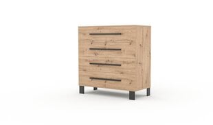 Kumode ADRK Furniture Malen, brūna цена и информация | Комоды | 220.lv